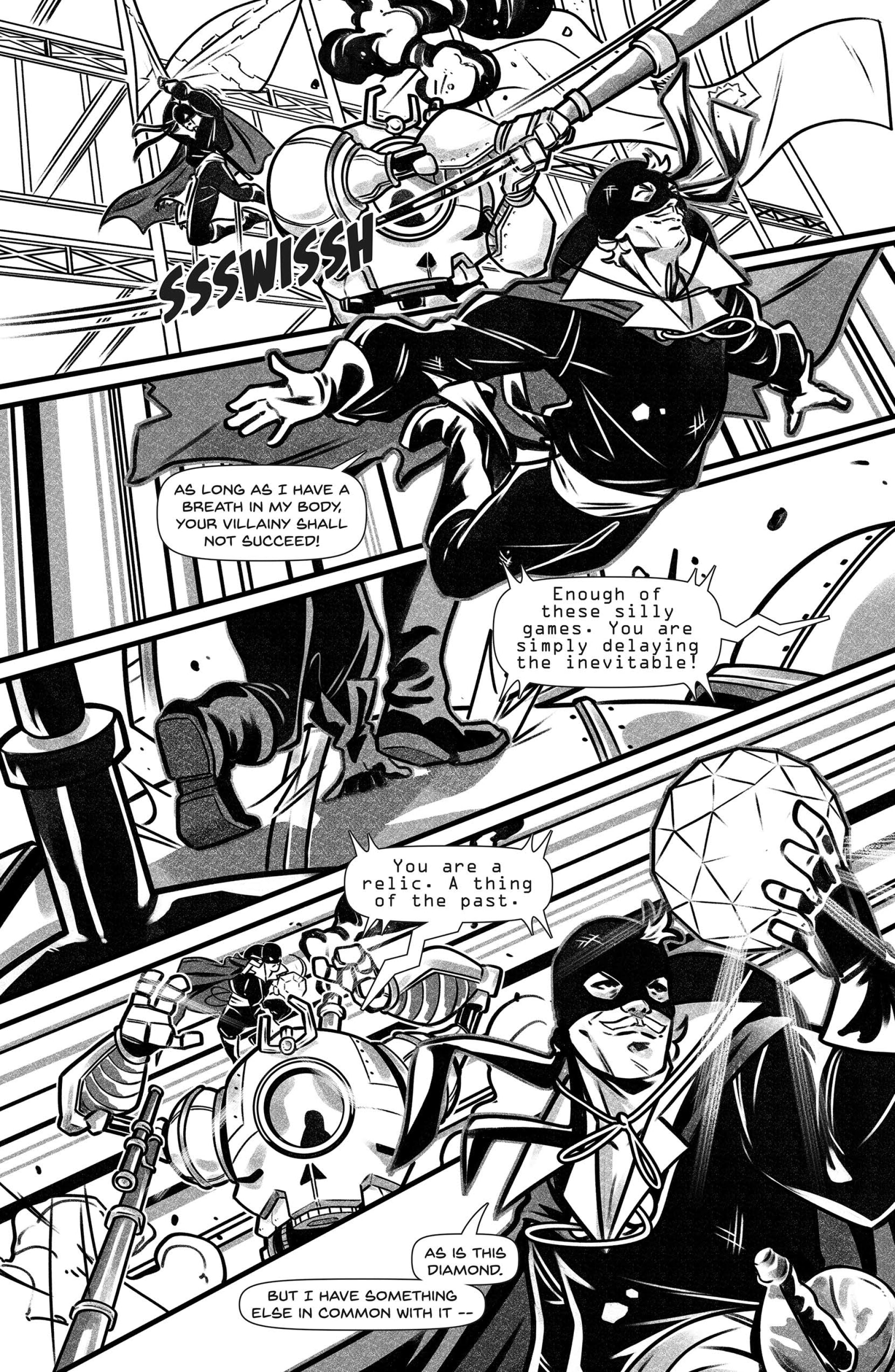 Zorro Black and White Noir (2022-): Chapter 1 - Page 9