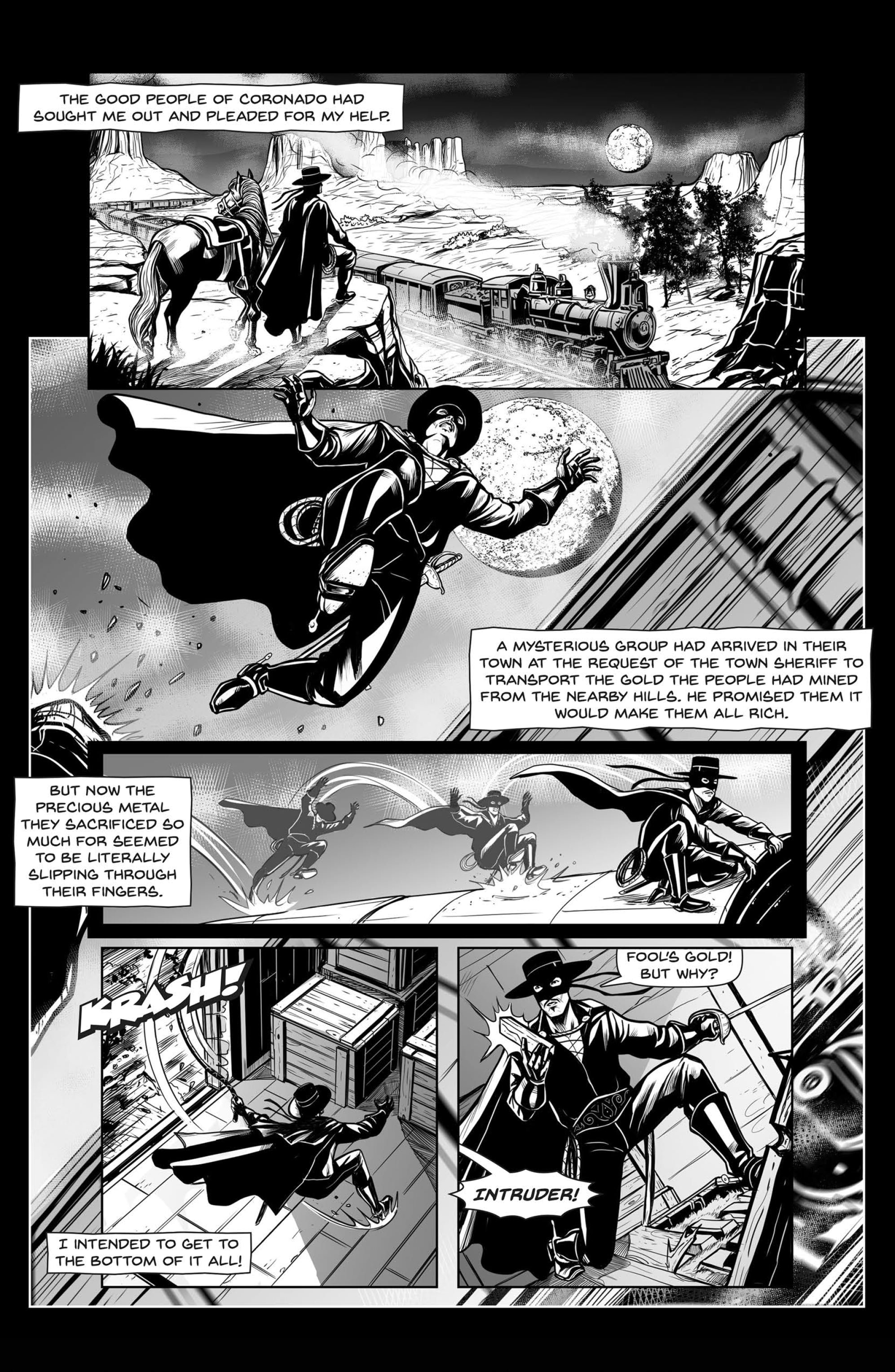 Zorro Black and White Noir (2022-): Chapter 1 - Page 13