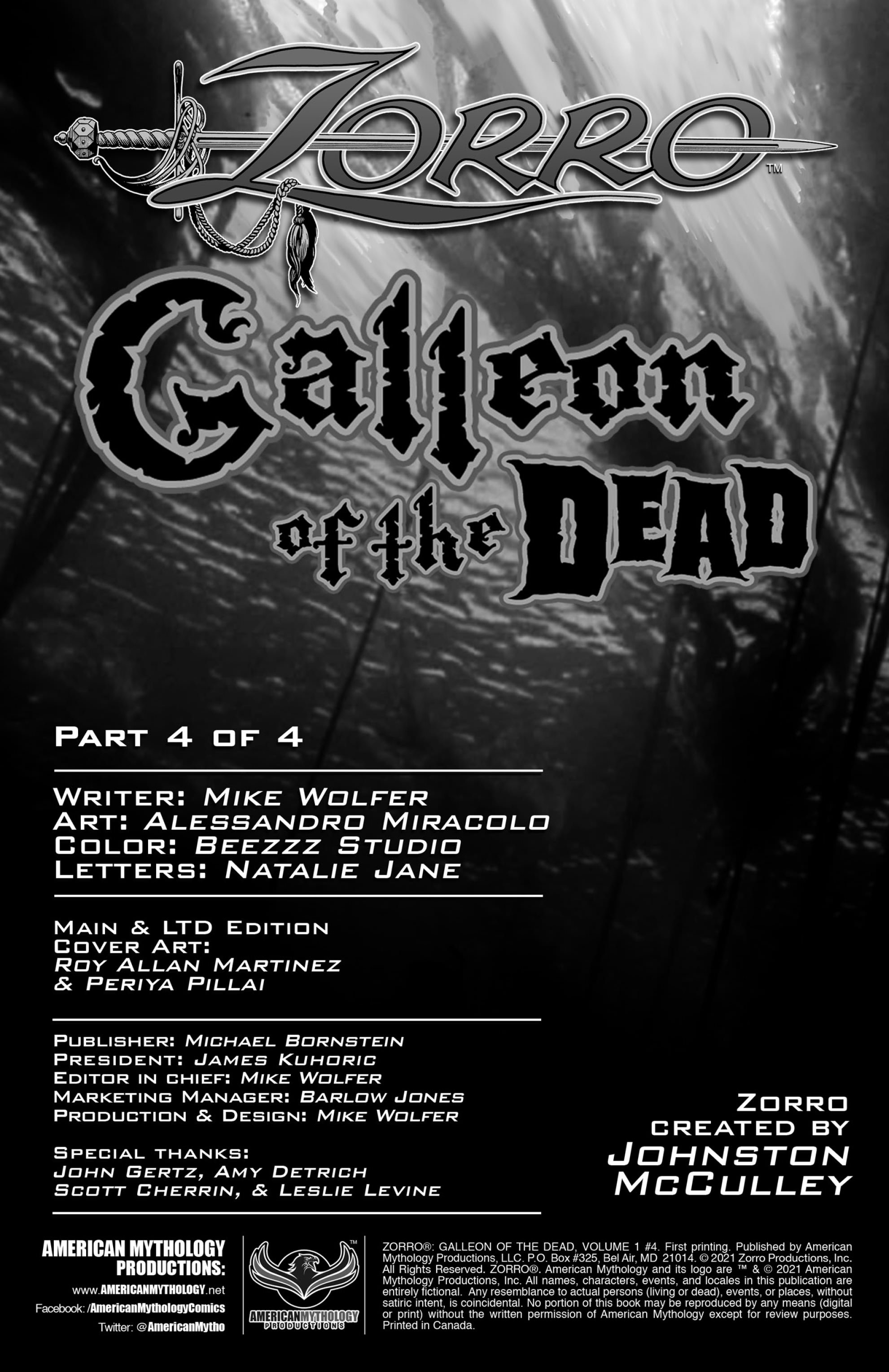 Zorro: Galleon Of the Dead (2020-): Chapter 4 - Page 2