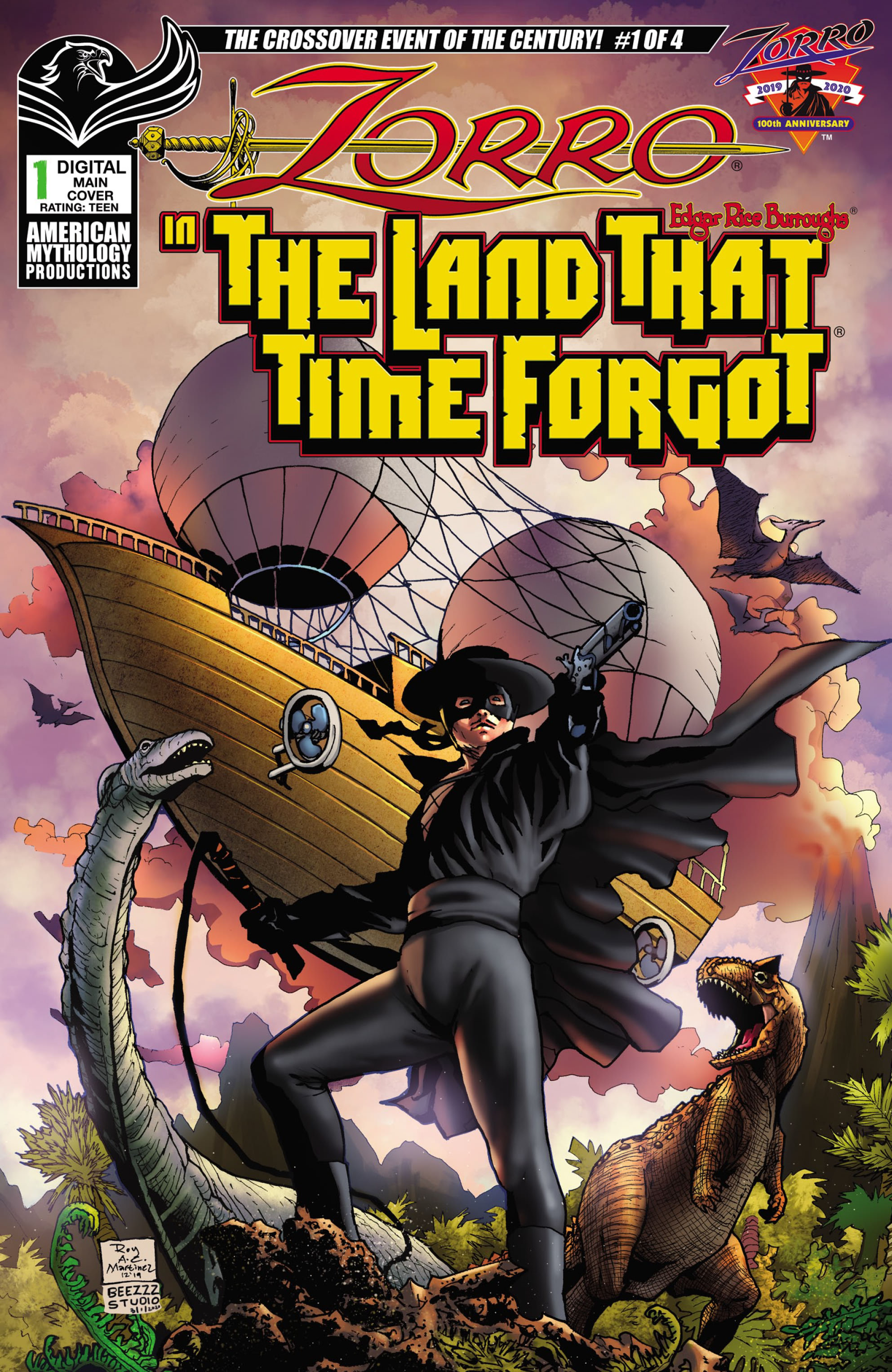 Zorro in the Land That Time Forgot (2020-): Chapter 1 - Page 1