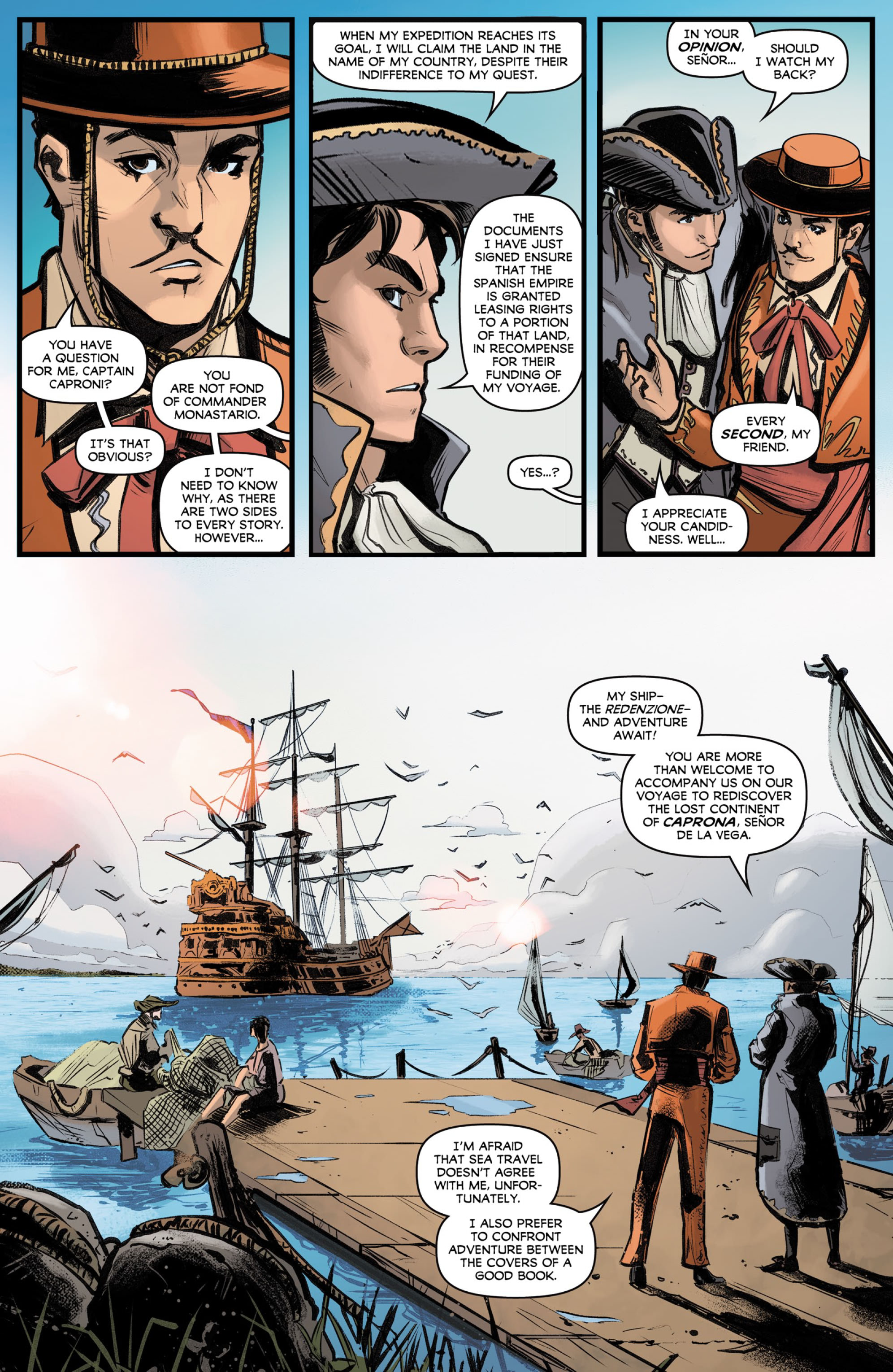Zorro in the Land That Time Forgot (2020-): Chapter 1 - Page 5
