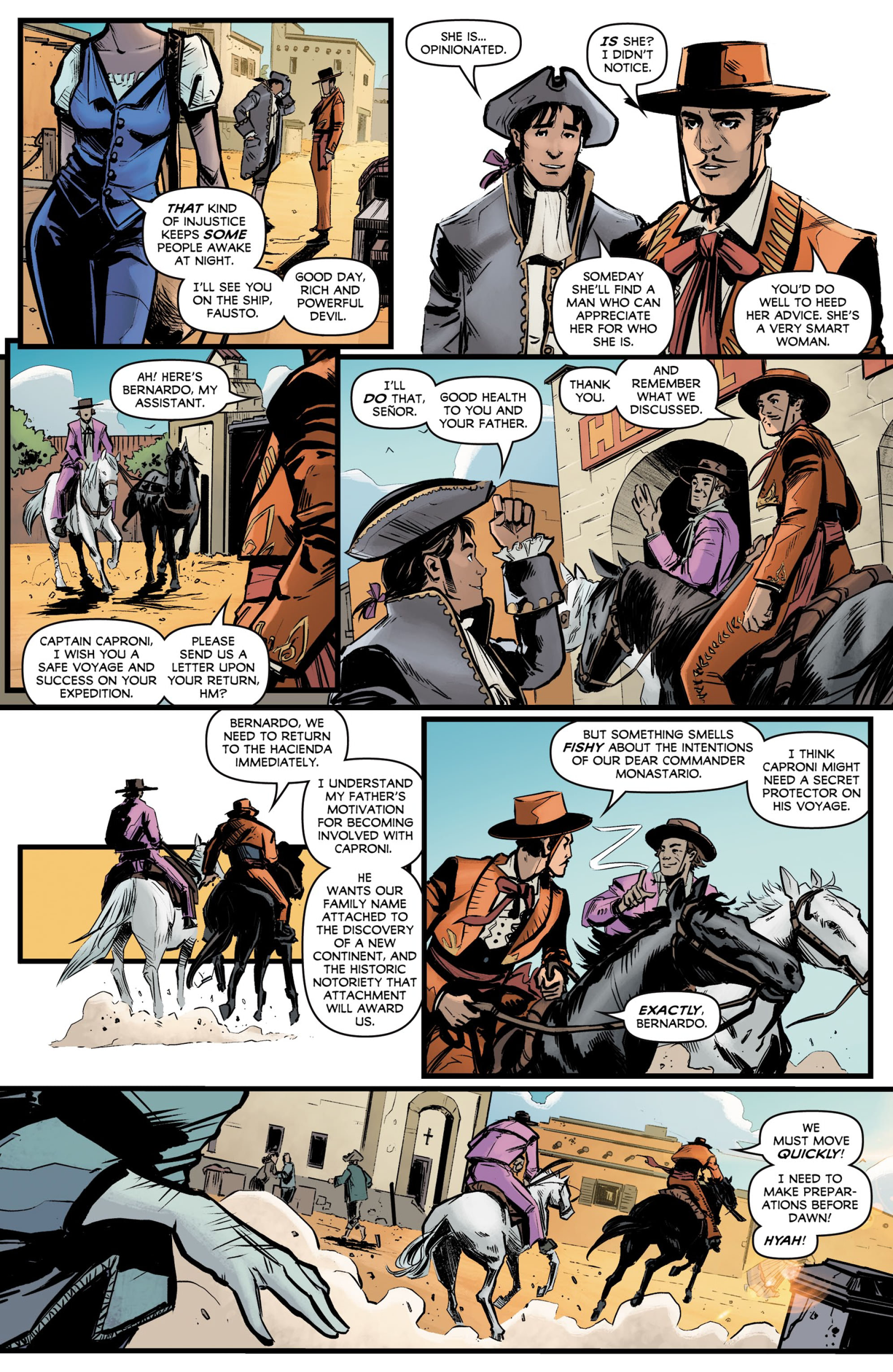 Zorro in the Land That Time Forgot (2020-): Chapter 1 - Page 7