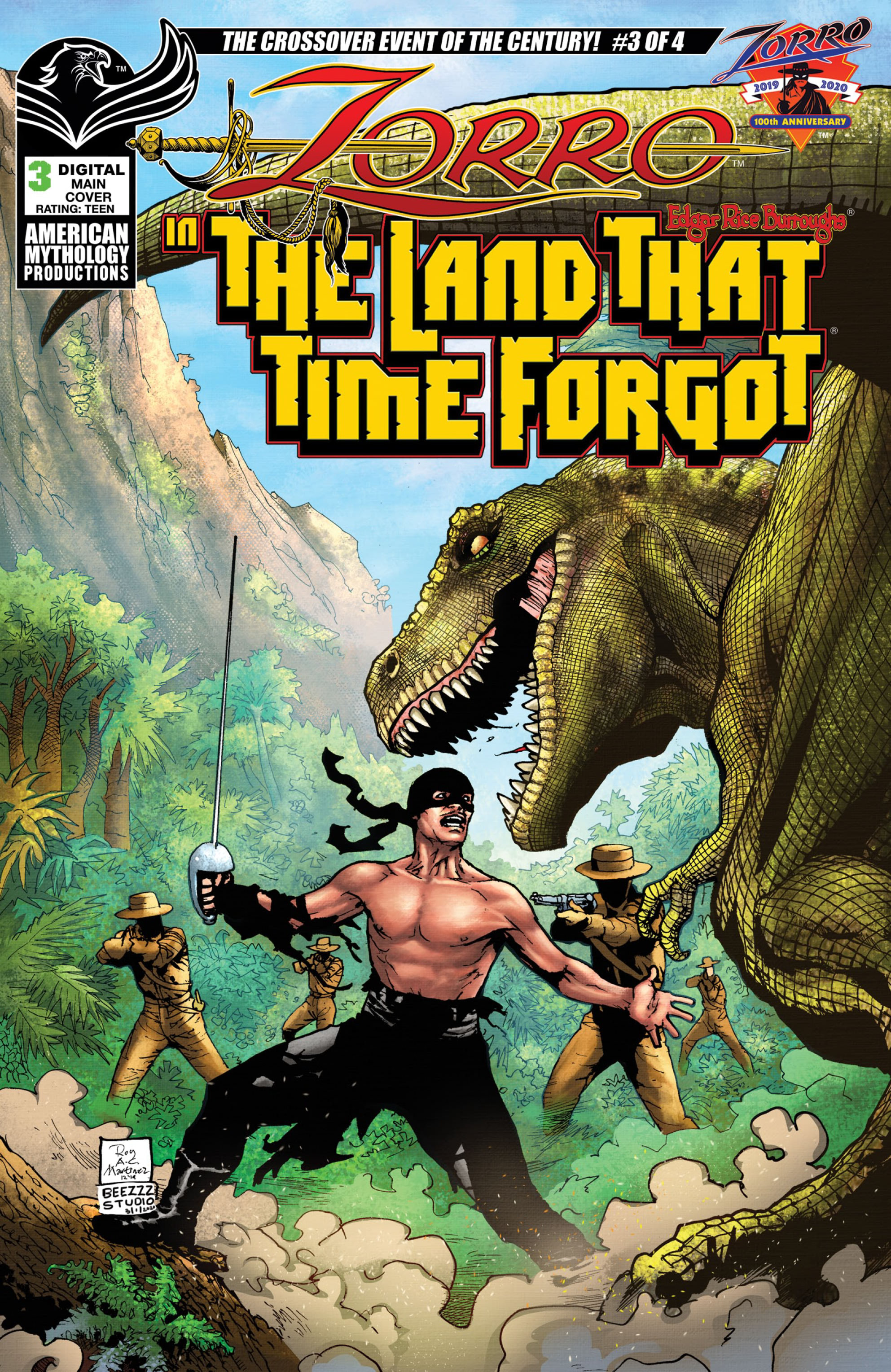 Zorro in the Land That Time Forgot (2020-): Chapter 3 - Page 1