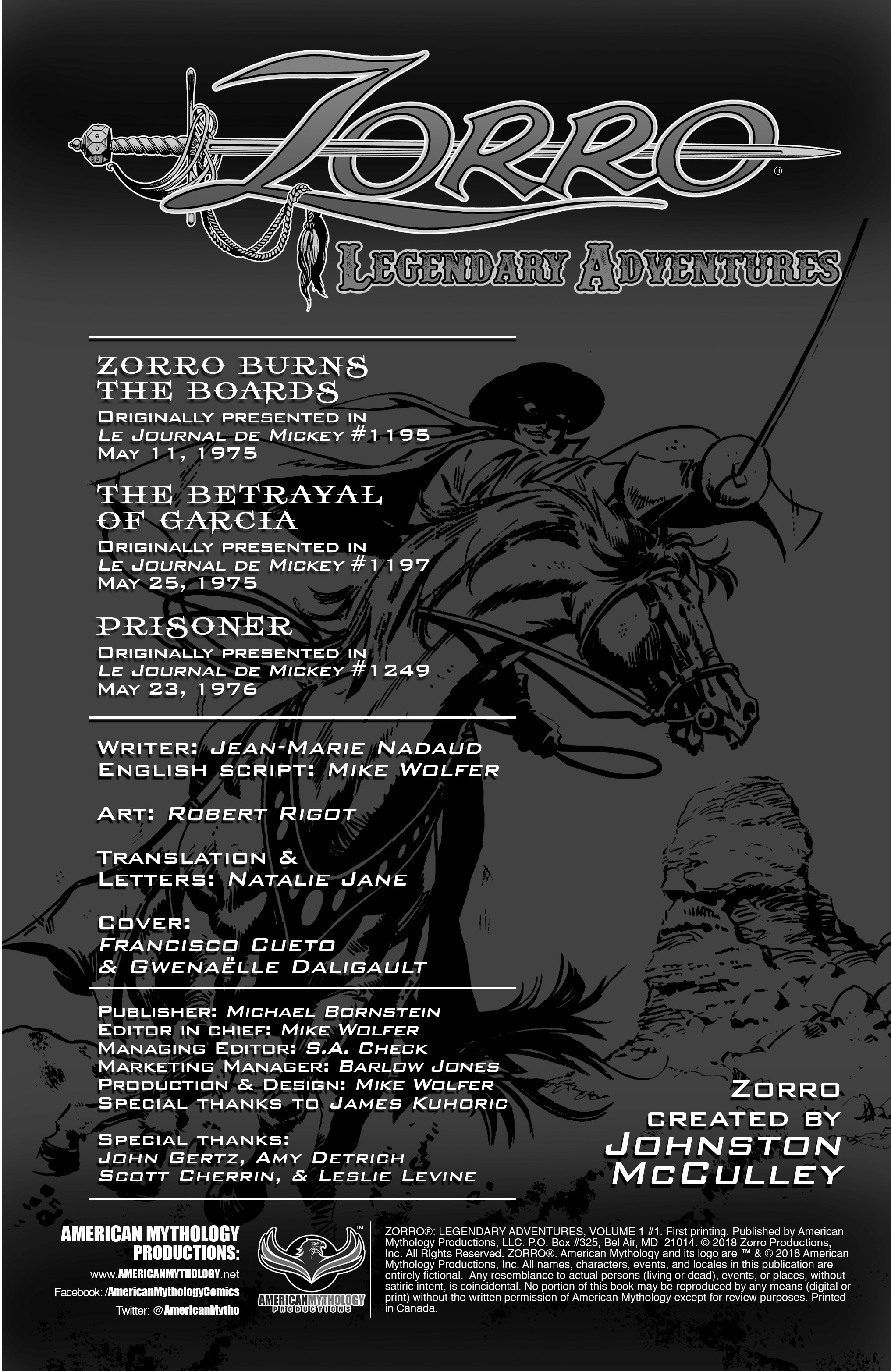 Zorro: Legendary Adventures (2019-): Chapter 1 - Page 2