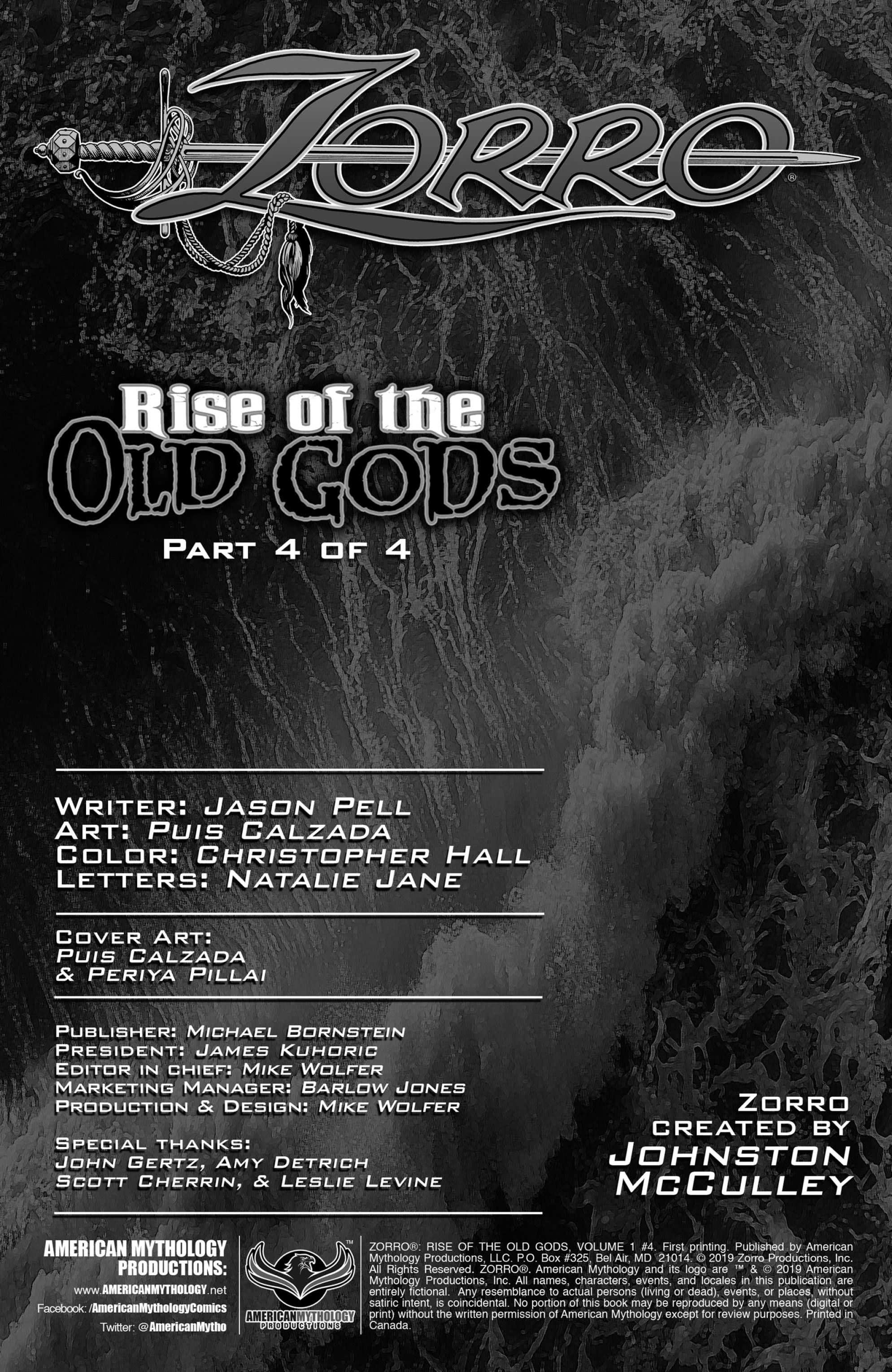 Zorro: Rise of the Old Gods (2019-): Chapter 4 - Page 2