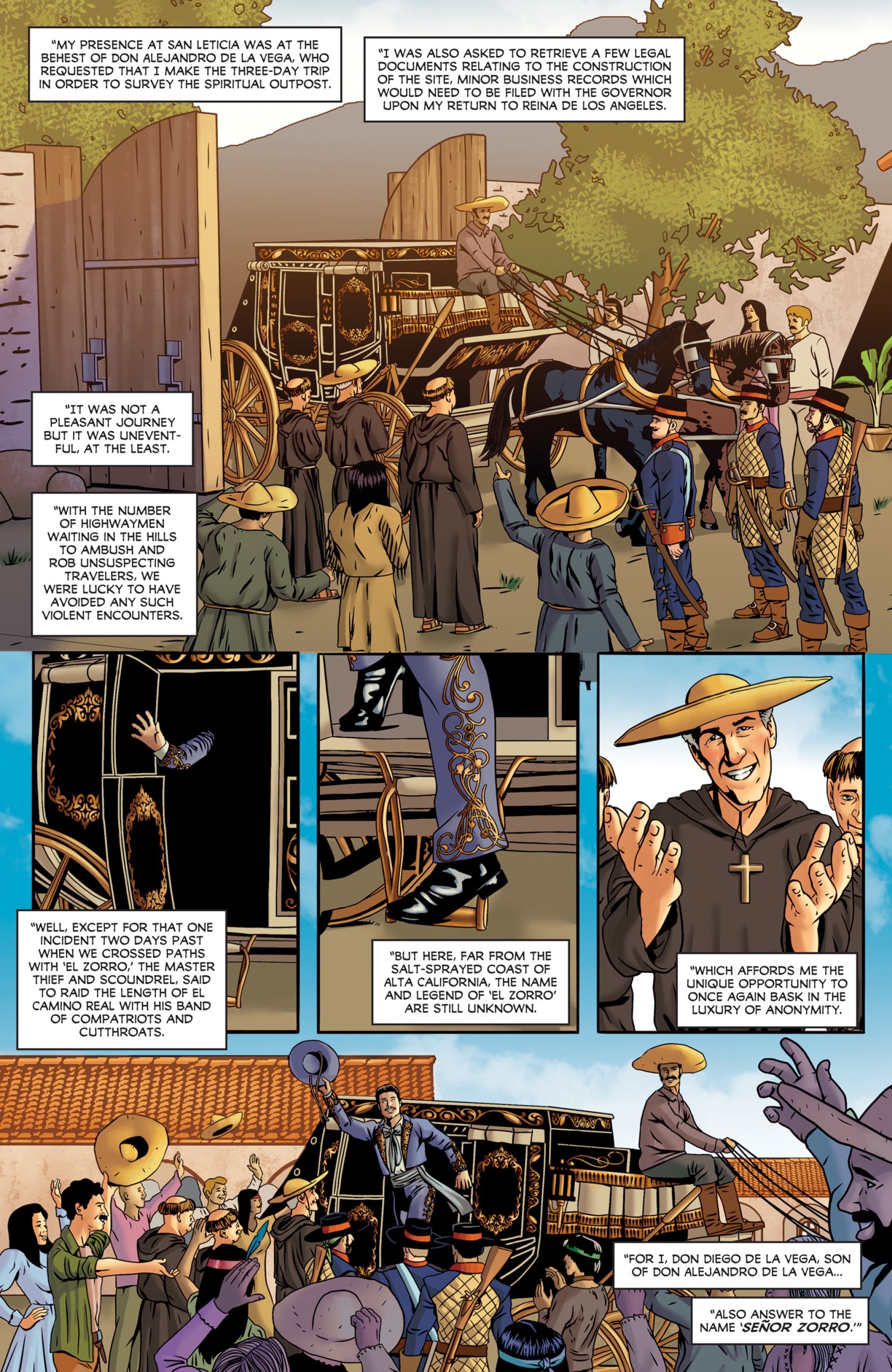 Zorro: Sacrilege (2019-): Chapter 1 - Page 6