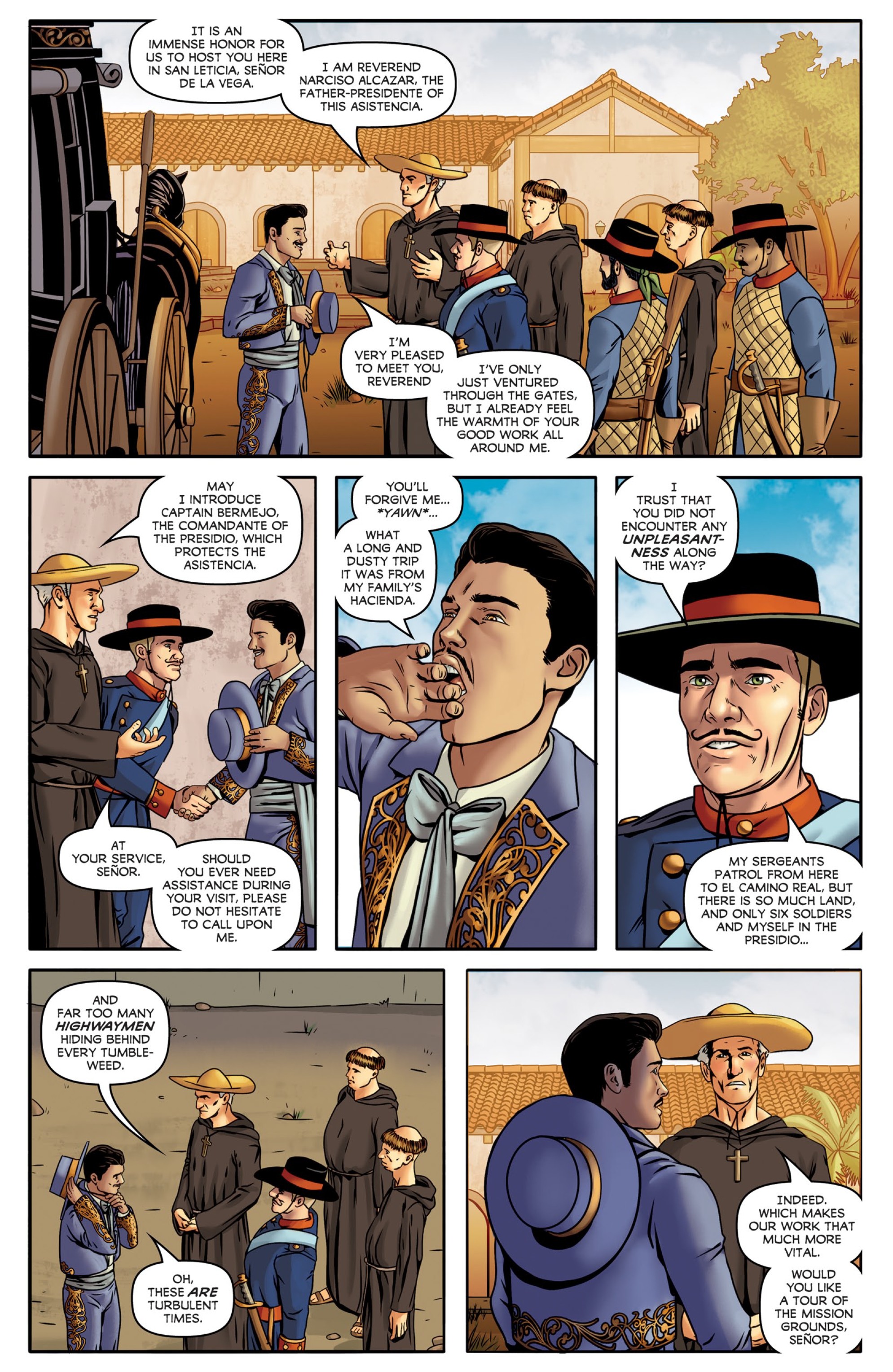 Zorro: Sacrilege (2019-): Chapter 1 - Page 7