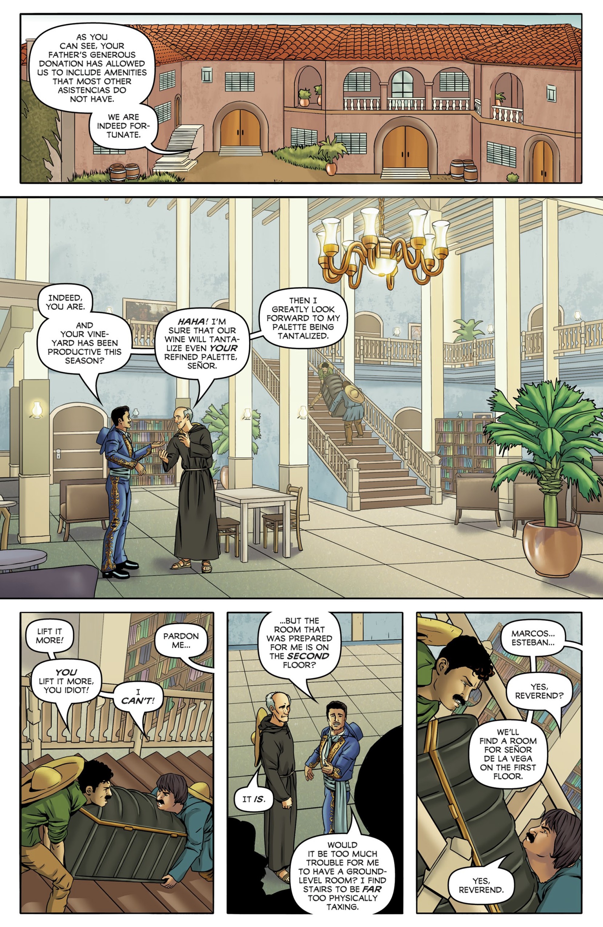 Zorro: Sacrilege (2019-): Chapter 1 - Page 9