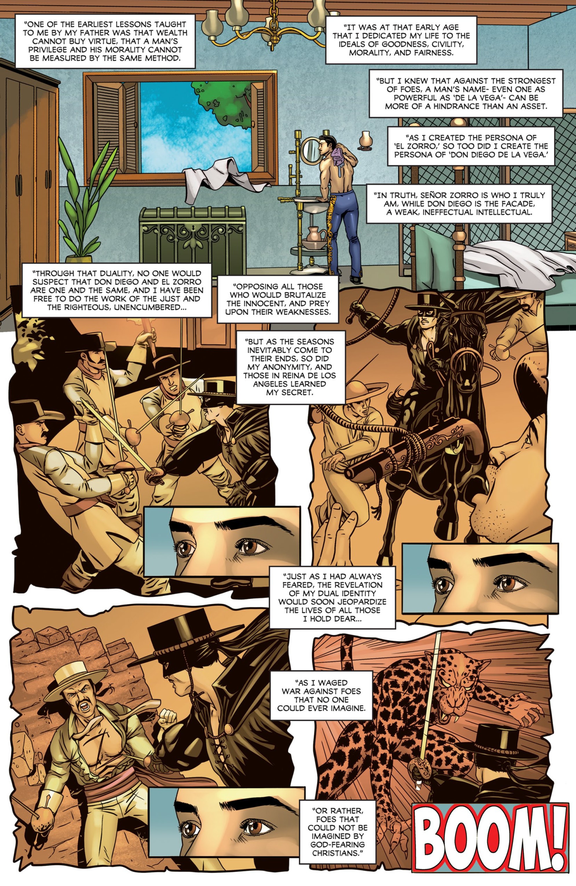Zorro: Sacrilege (2019-): Chapter 1 - Page 12