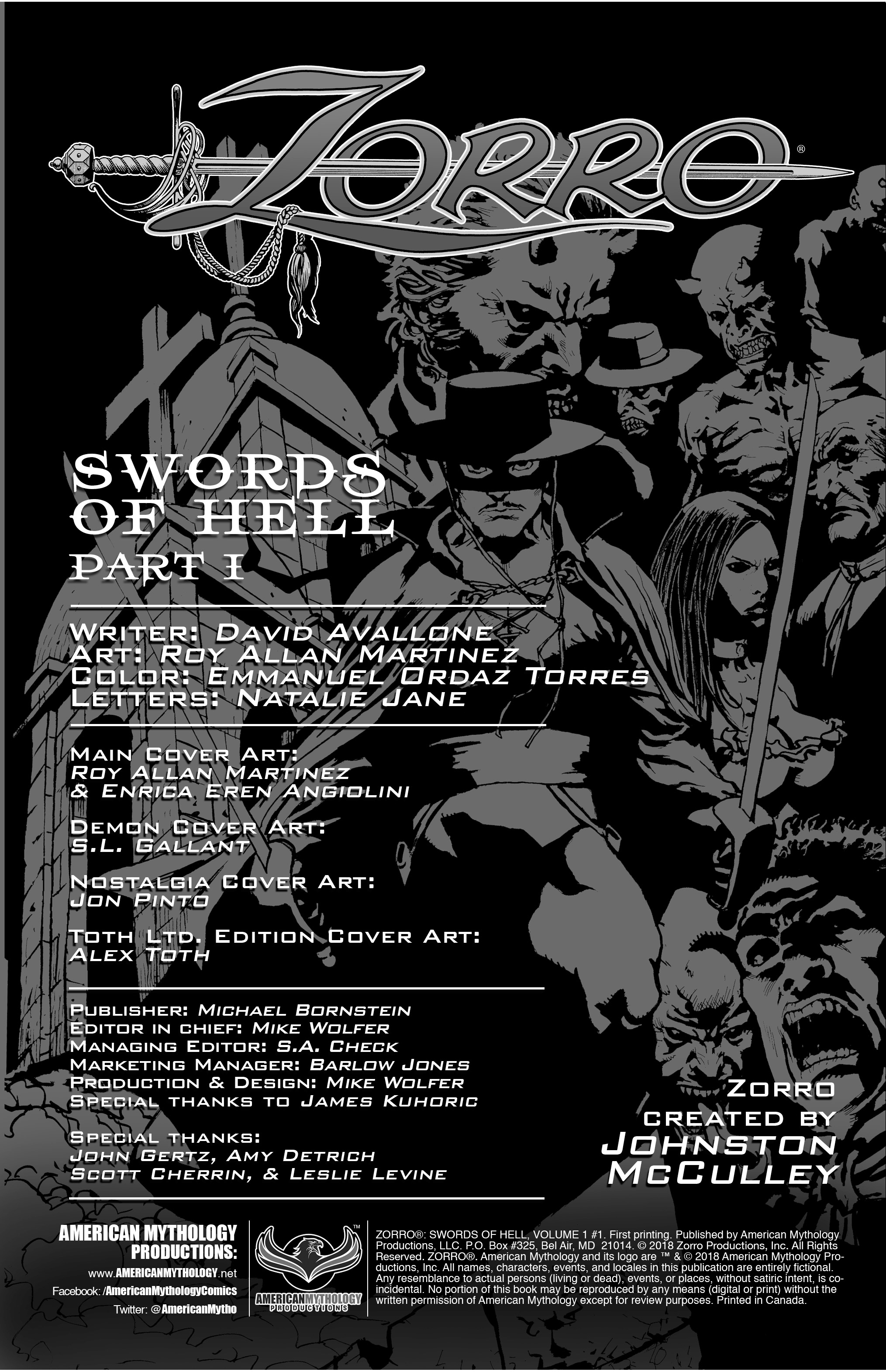 Zorro: Swords of Hell (2018-): Chapter 1 - Page 2