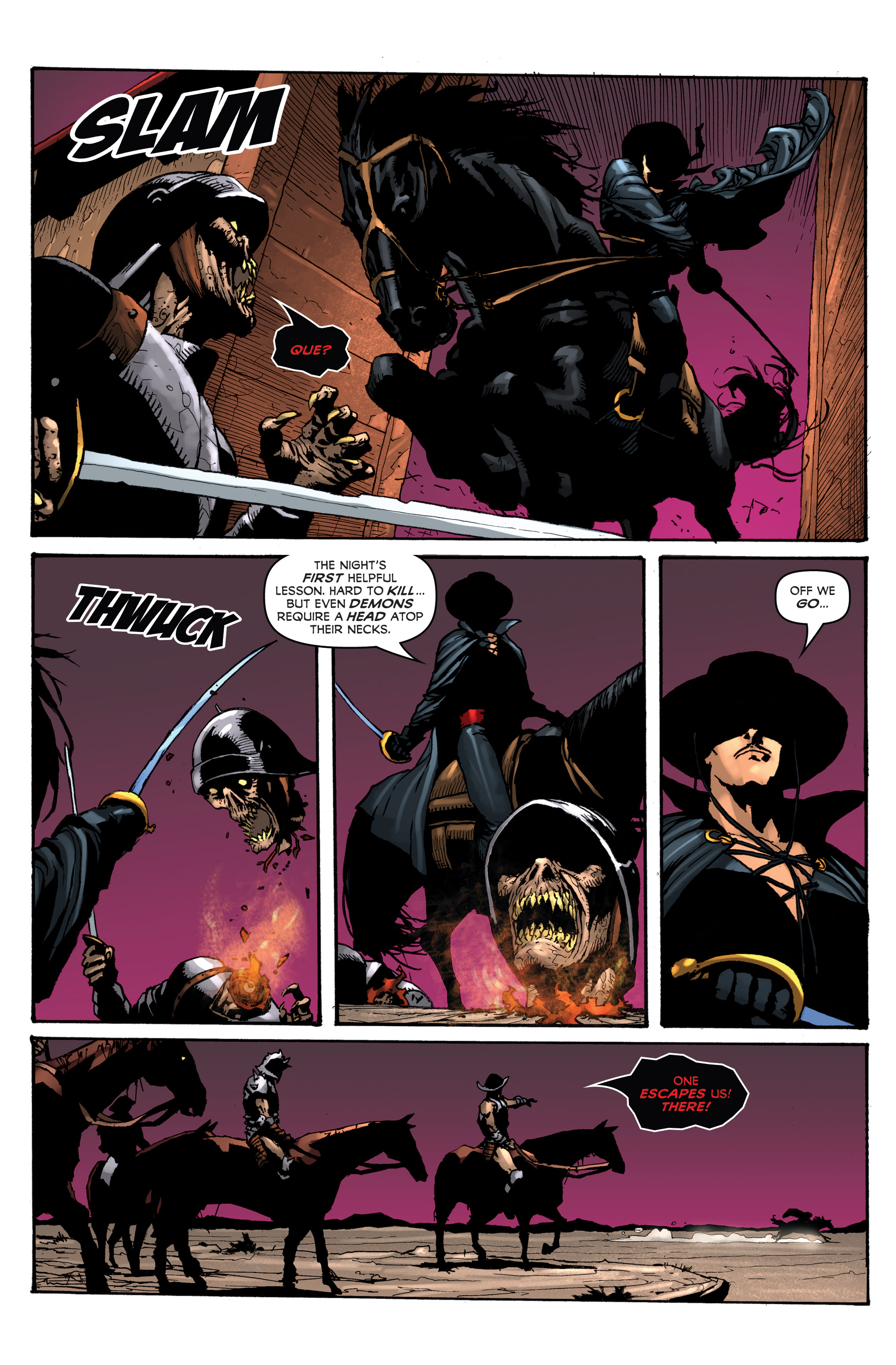 Zorro: Swords of Hell (2018-): Chapter 1 - Page 18