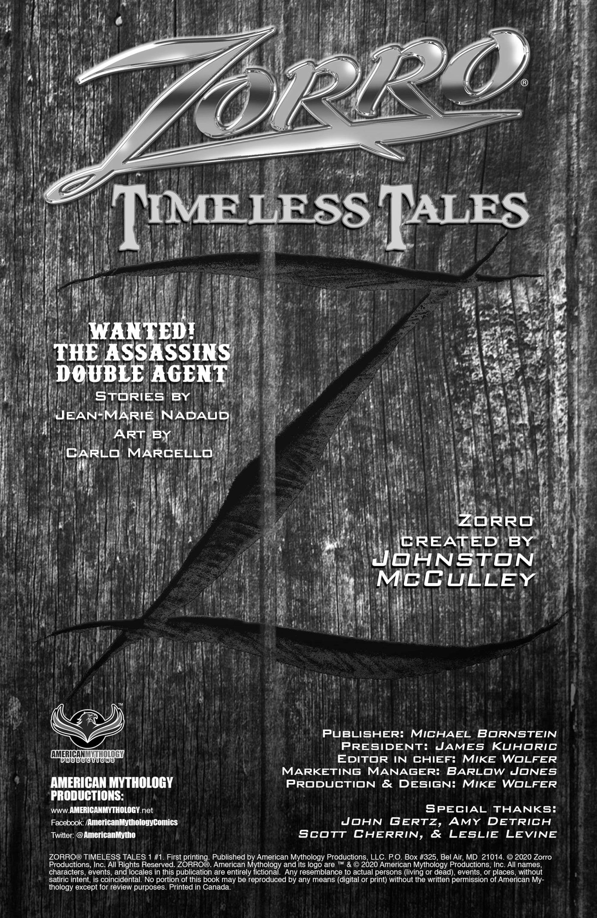 Zorro Timeless Tales (2020-): Chapter 1 - Page 2